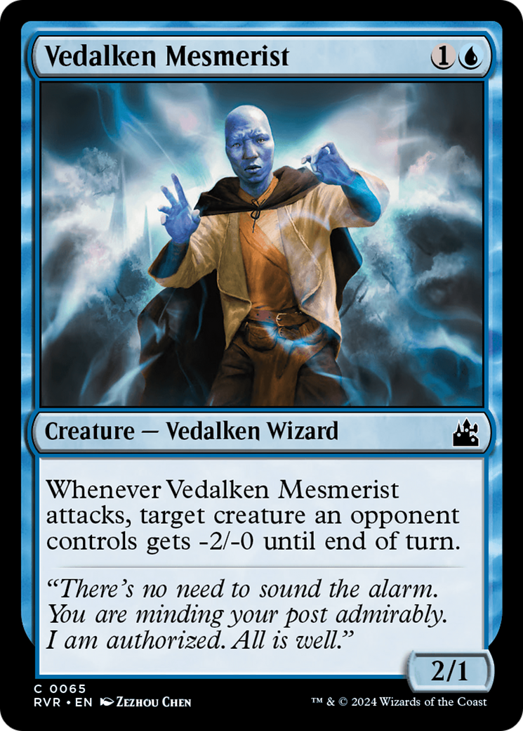 Vedalken Mesmerist [Ravnica Remastered] | Rock City Comics