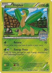 Tropius (5/101) (National Championship Promo) [Black & White: Plasma Blast] | Rock City Comics