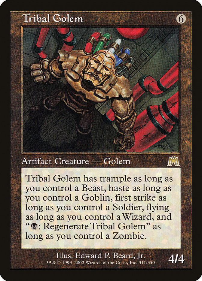 Tribal Golem [Onslaught] | Rock City Comics