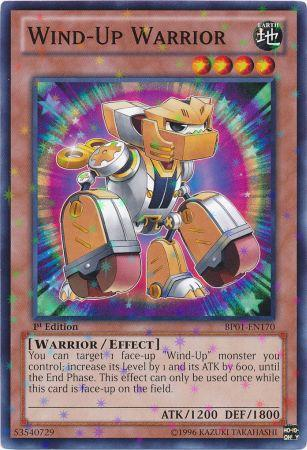 Wind-Up Warrior [BP01-EN170] Starfoil Rare | Rock City Comics