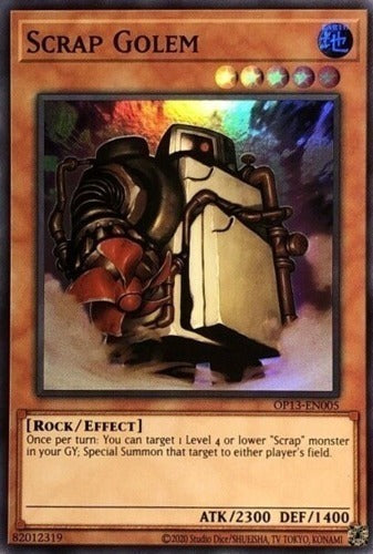 Scrap Golem [OP13-EN005] Super Rare | Rock City Comics