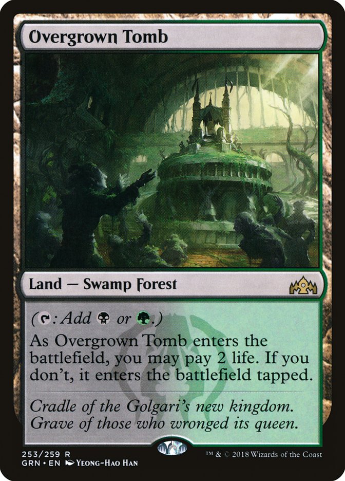 Overgrown Tomb [Guilds of Ravnica] | Rock City Comics