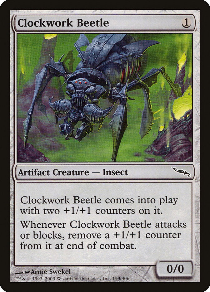 Clockwork Beetle [Mirrodin] | Rock City Comics