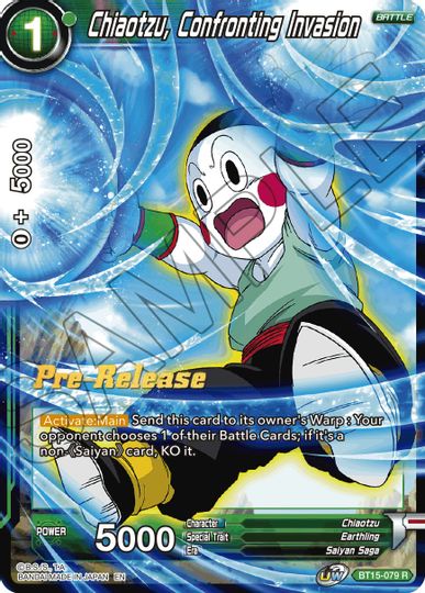 Chiaotzu, Confronting Invasion (BT15-079) [Saiyan Showdown Prerelease Promos] | Rock City Comics