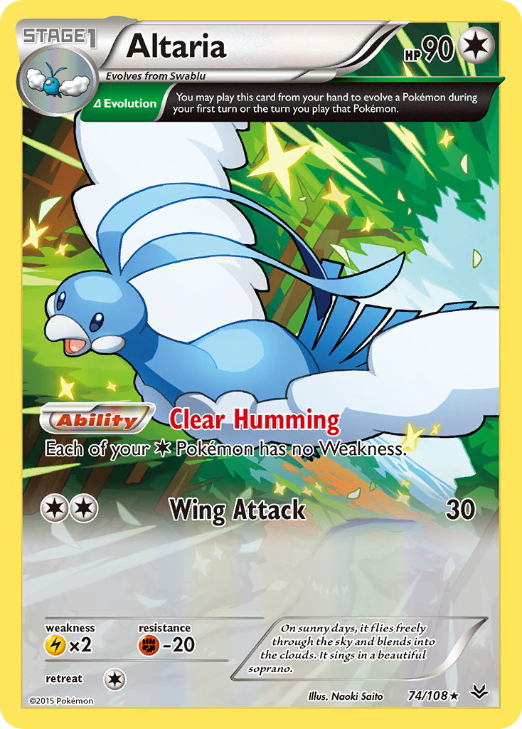 Altaria (74/108) [XY: Roaring Skies] | Rock City Comics