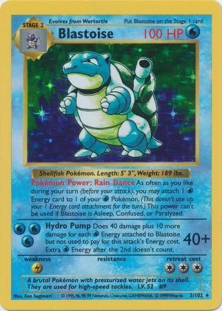 Blastoise (2/102) [Base Set Shadowless Unlimited] | Rock City Comics