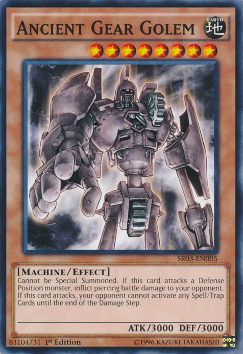 Ancient Gear Golem [SR03-EN005] Common | Rock City Comics