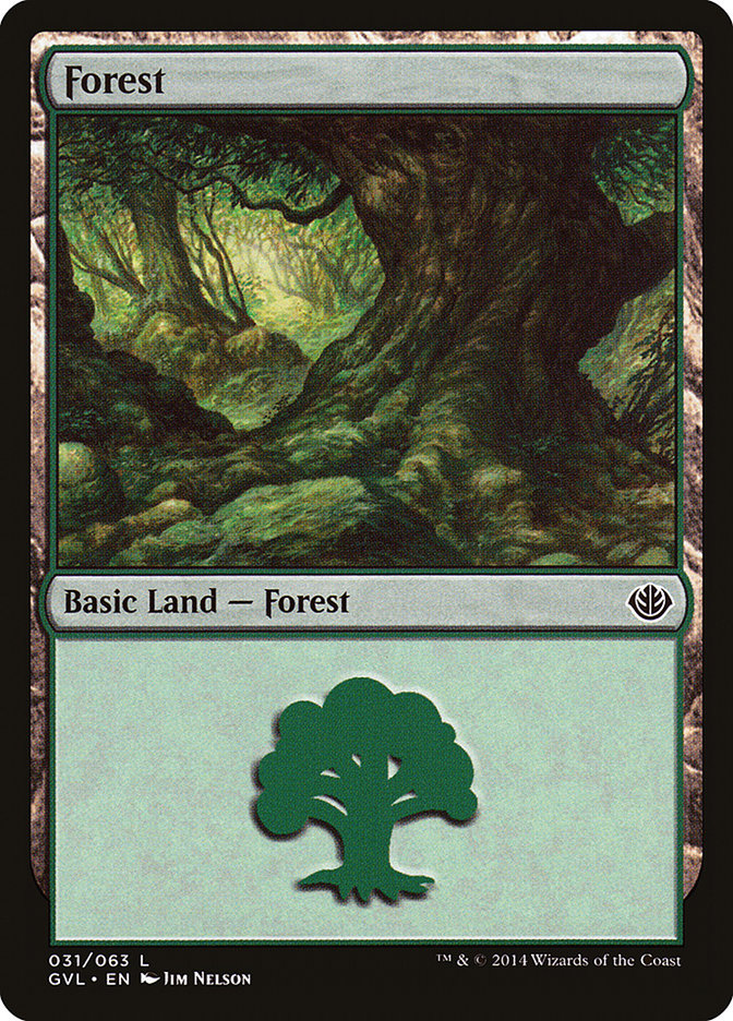 Forest (31) (Garruk vs. Liliana) [Duel Decks Anthology] | Rock City Comics