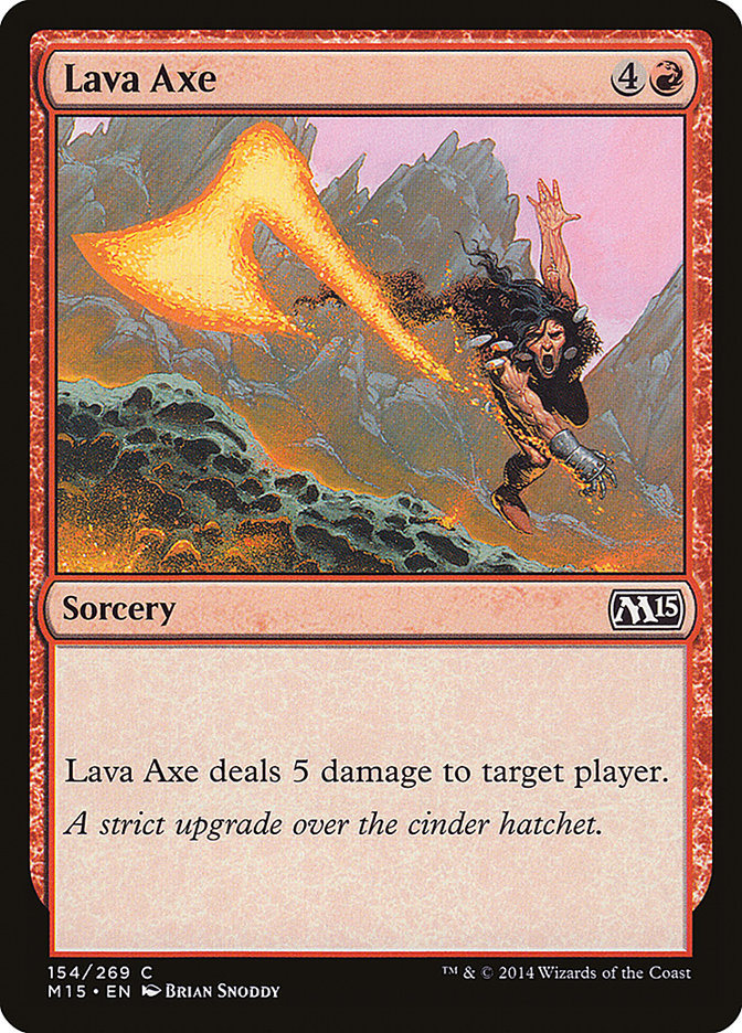 Lava Axe [Magic 2015] | Rock City Comics