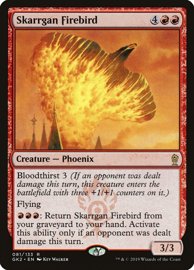 Skarrgan Firebird [Ravnica Allegiance Guild Kit] | Rock City Comics