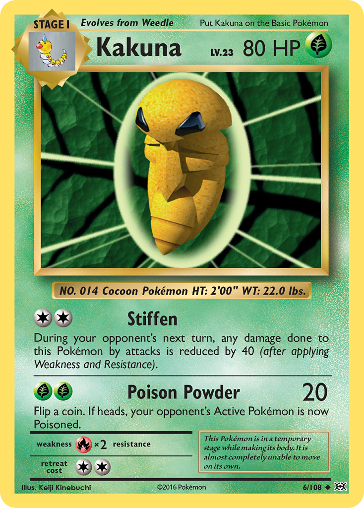 Kakuna (6/108) [XY: Evolutions] | Rock City Comics