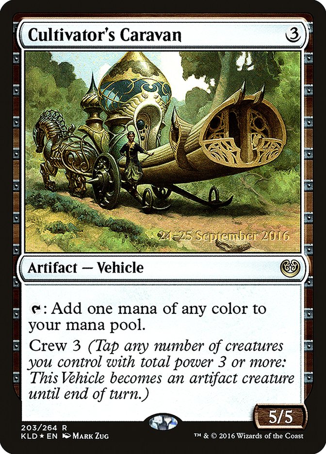 Cultivator's Caravan  [Kaladesh Prerelease Promos] | Rock City Comics