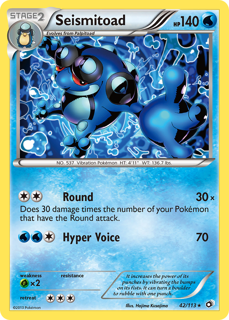 Seismitoad (42/113) [Black & White: Legendary Treasures] | Rock City Comics