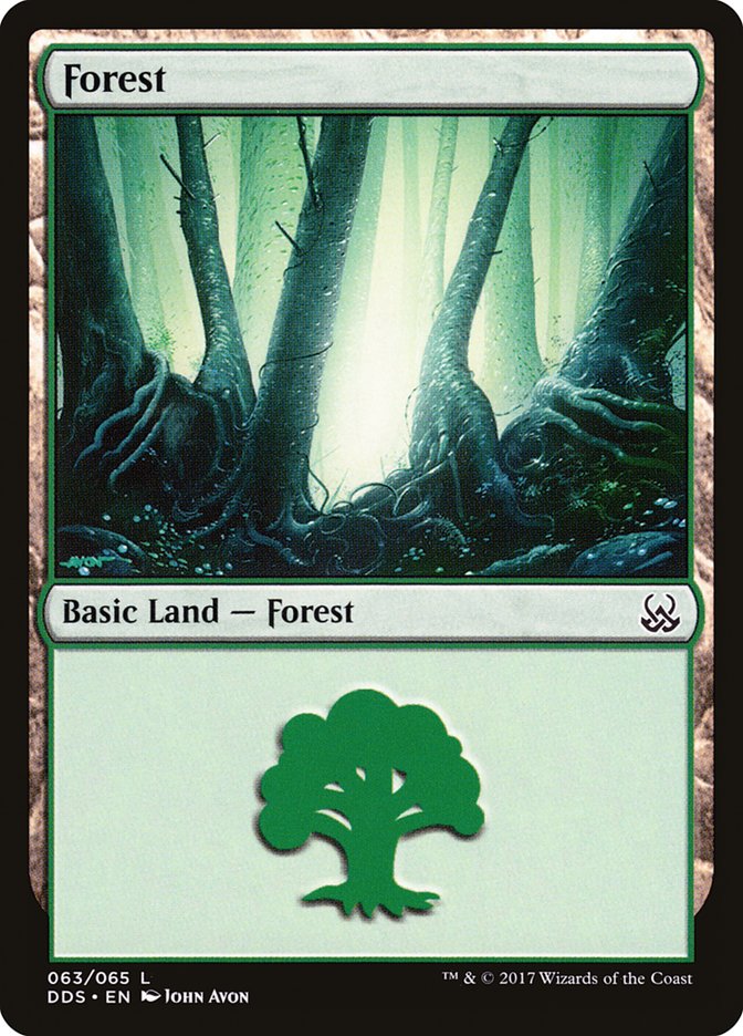 Forest (63) [Duel Decks: Mind vs. Might] | Rock City Comics