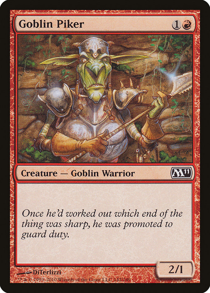 Goblin Piker [Magic 2011] | Rock City Comics