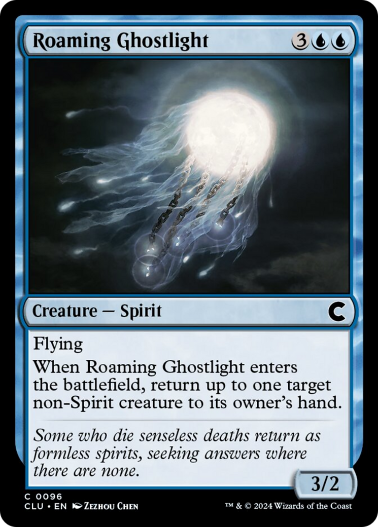 Roaming Ghostlight [Ravnica: Clue Edition] | Rock City Comics