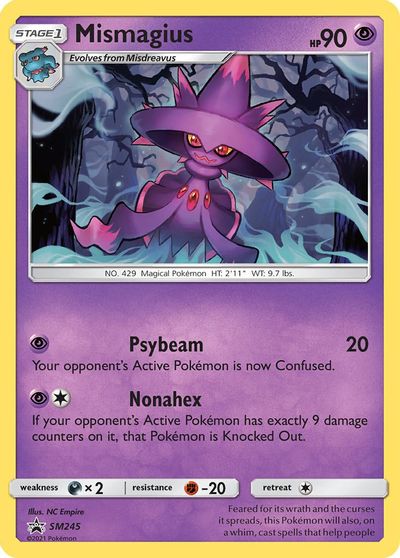 Mismagius (SM245) [Sun & Moon: Black Star Promos] | Rock City Comics