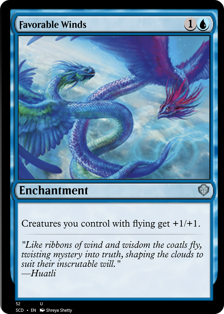 Favorable Winds [Starter Commander Decks] | Rock City Comics