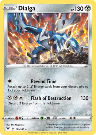 Dialga (121/185) (Theme Deck Exclusive) [Sword & Shield: Vivid Voltage] | Rock City Comics