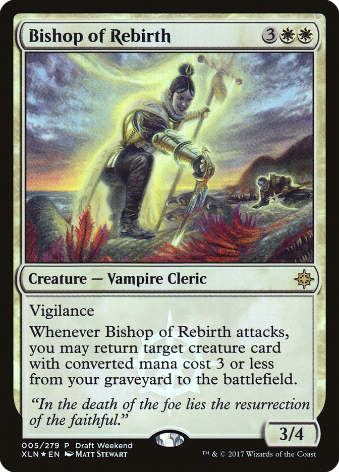 Bishop of Rebirth (Draft Weekend) [Ixalan Promos] | Rock City Comics