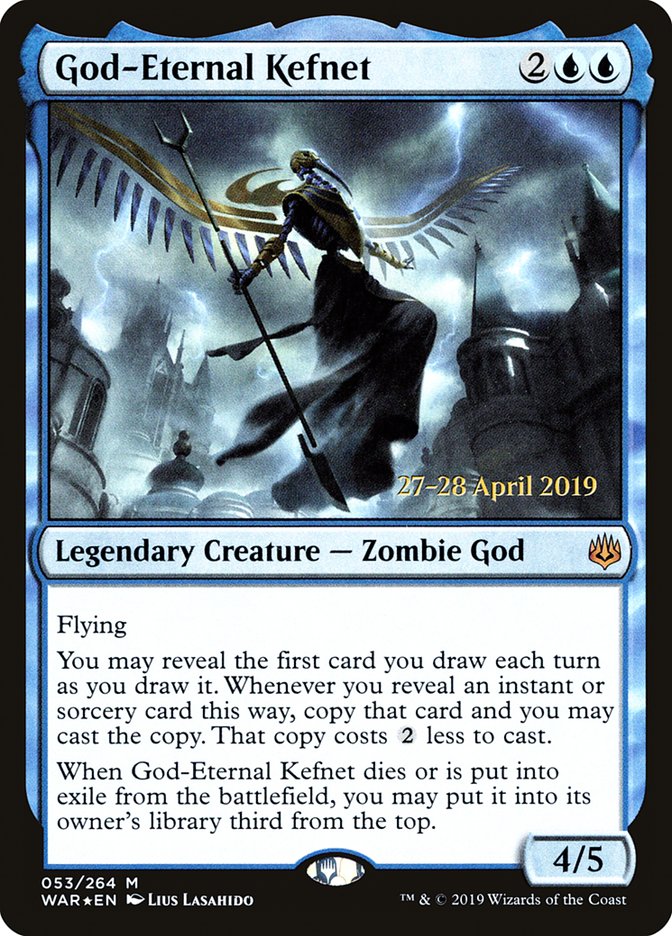 God-Eternal Kefnet  [War of the Spark Prerelease Promos] | Rock City Comics