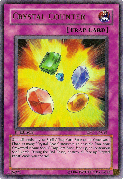 Crystal Counter [DP07-EN024] Ultra Rare | Rock City Comics