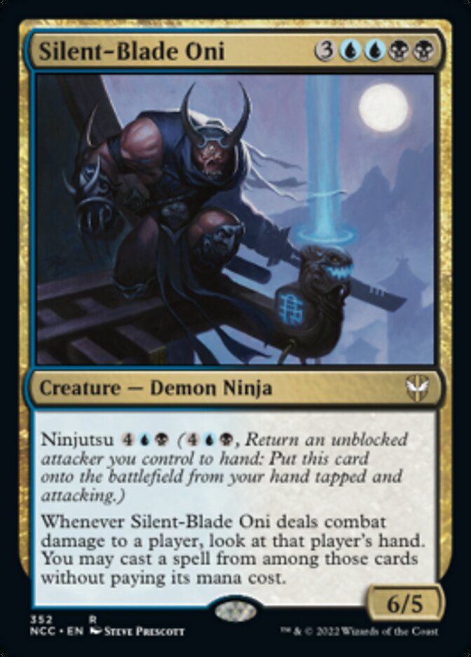 Silent-Blade Oni [Streets of New Capenna Commander] | Rock City Comics