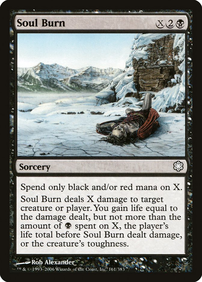 Soul Burn [Coldsnap Theme Decks] | Rock City Comics