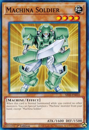 Machina Soldier [SR10-EN010] Common | Rock City Comics
