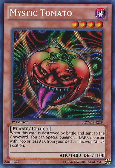 Mystic Tomato [LCYW-EN239] Secret Rare | Rock City Comics