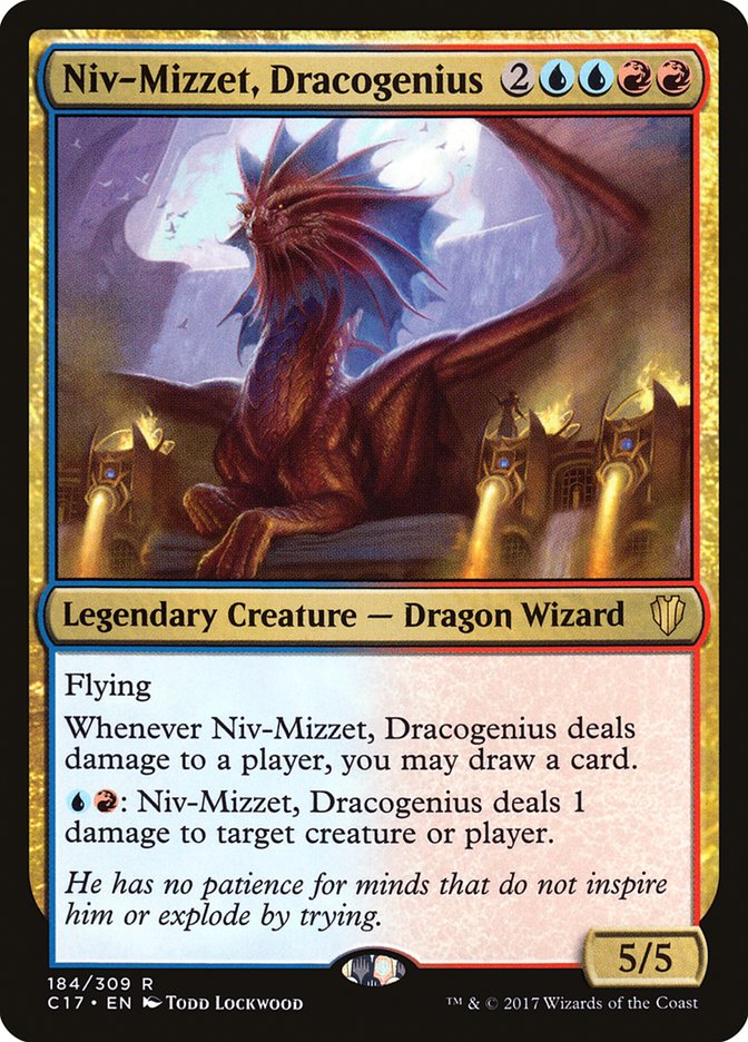 Niv-Mizzet, Dracogenius [Commander 2017] | Rock City Comics