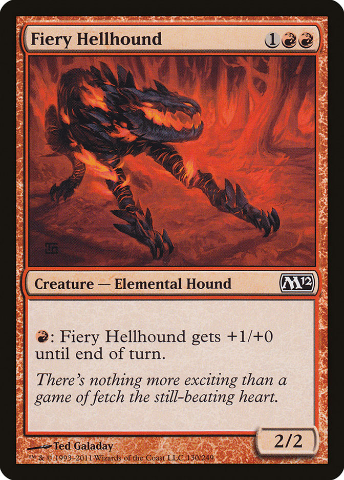 Fiery Hellhound [Magic 2012] | Rock City Comics