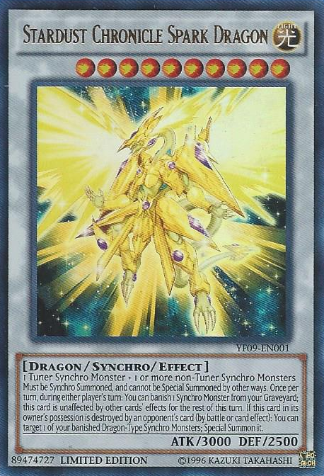 Stardust Chronicle Spark Dragon [YF09-EN001] Ultra Rare | Rock City Comics