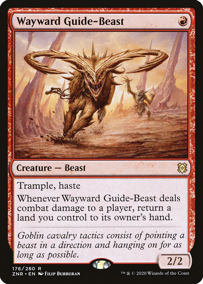 Wayward Guide-Beast [Zendikar Rising] | Rock City Comics