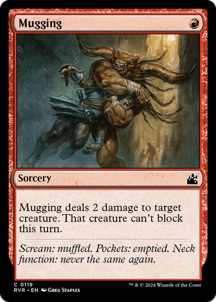 Mugging [Ravnica Remastered] | Rock City Comics