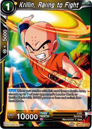 Krillin, Raring to Fight (BT5-085) [Miraculous Revival] | Rock City Comics