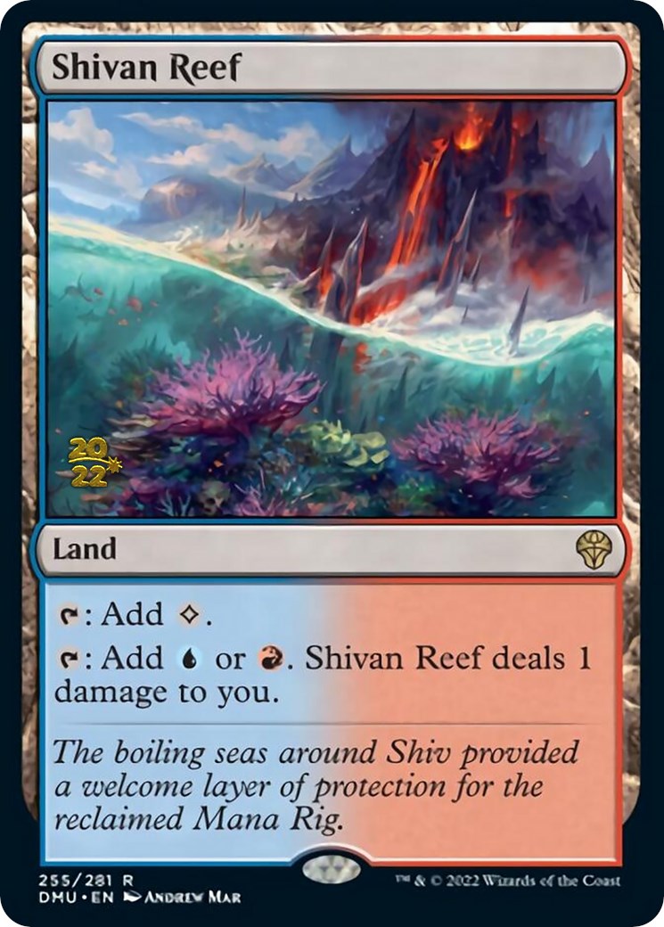 Shivan Reef [Dominaria United Prerelease Promos] | Rock City Comics