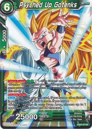 Psyched Up Gotenks (EX01-07) [Mighty Heroes] | Rock City Comics