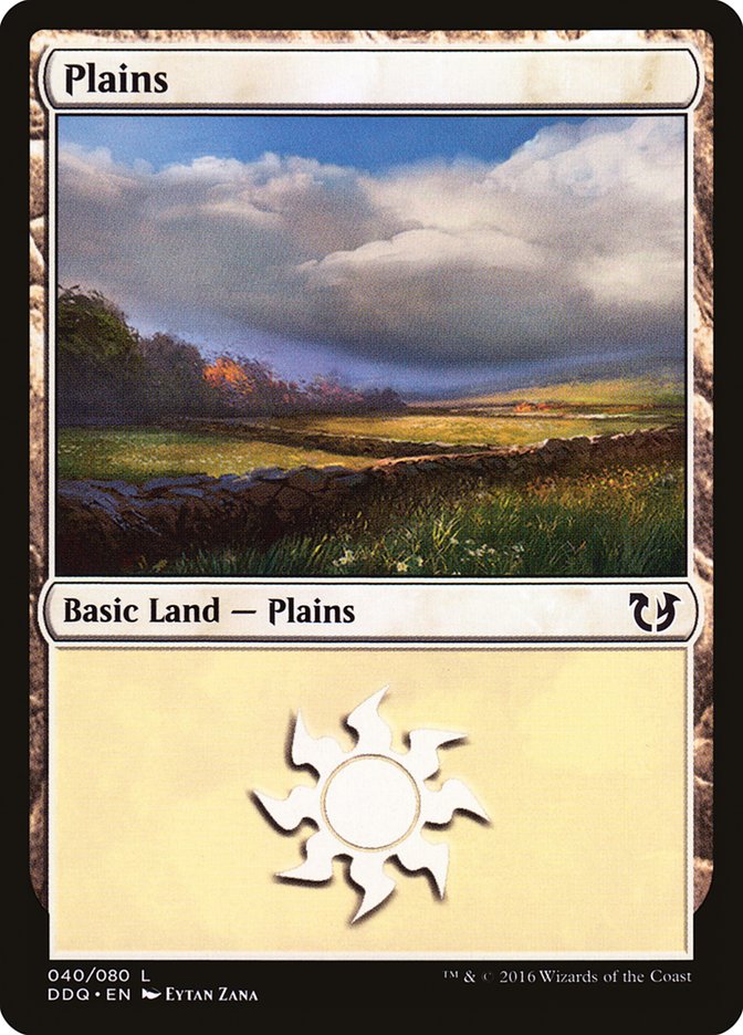 Plains (40) [Duel Decks: Blessed vs. Cursed] | Rock City Comics