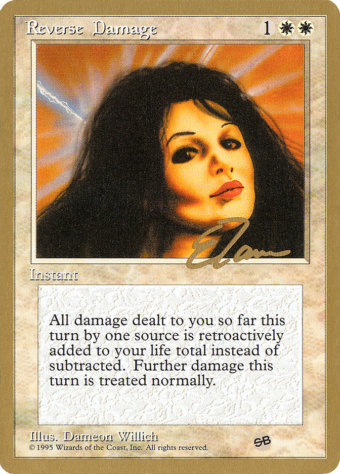 Reverse Damage (Eric Tam) (SB) [Pro Tour Collector Set] | Rock City Comics