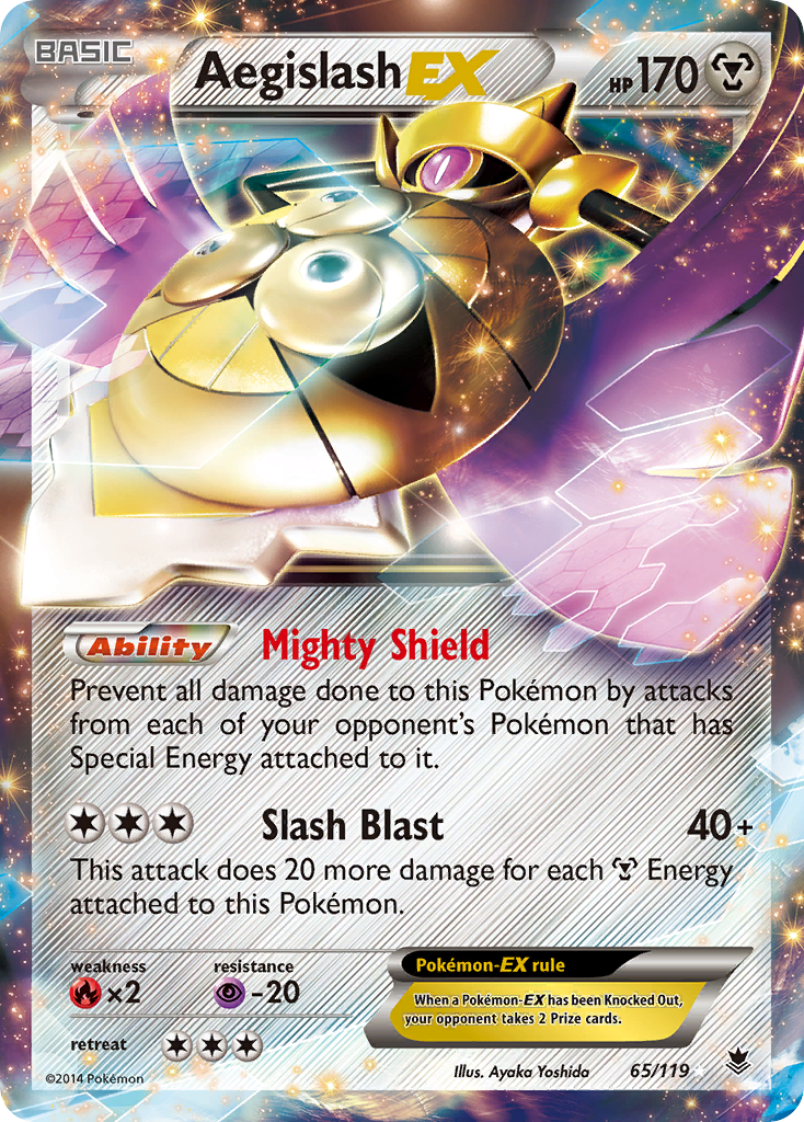 Aegislash EX (65/119) [XY: Phantom Forces] | Rock City Comics