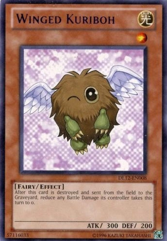 Winged Kuriboh (Purple) [DL12-EN008] Rare | Rock City Comics