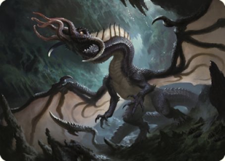 Brainstealer Dragon Art Card [Commander Legends: Battle for Baldur's Gate Art Series] | Rock City Comics