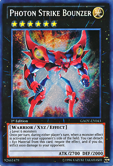 Photon Strike Bounzer [GAOV-EN043] Secret Rare | Rock City Comics