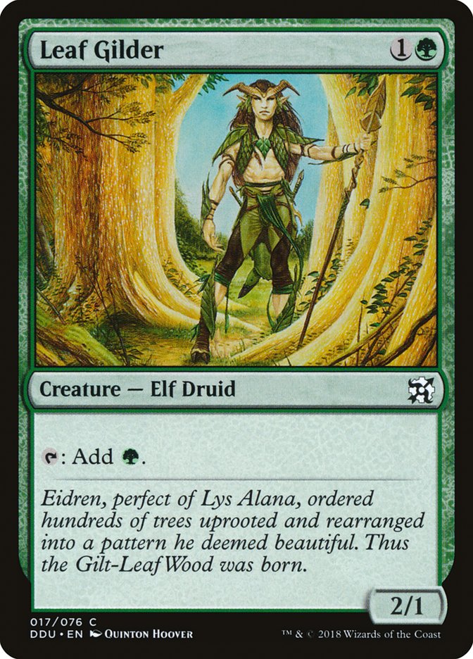 Leaf Gilder [Duel Decks: Elves vs. Inventors] | Rock City Comics