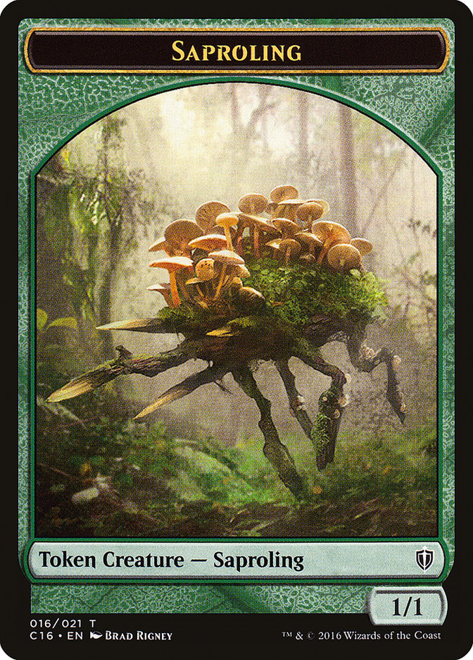 Saproling (016/021) [Commander 2016 Tokens] | Rock City Comics