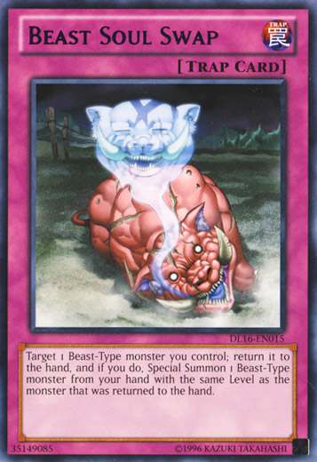 Beast Soul Swap (Purple) [DL16-EN015] Rare | Rock City Comics