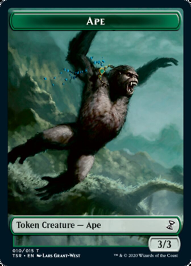 Ape Token [Time Spiral Remastered Tokens] | Rock City Comics