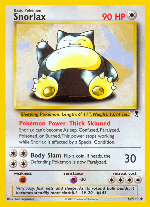 Snorlax (64/110) [Legendary Collection] | Rock City Comics