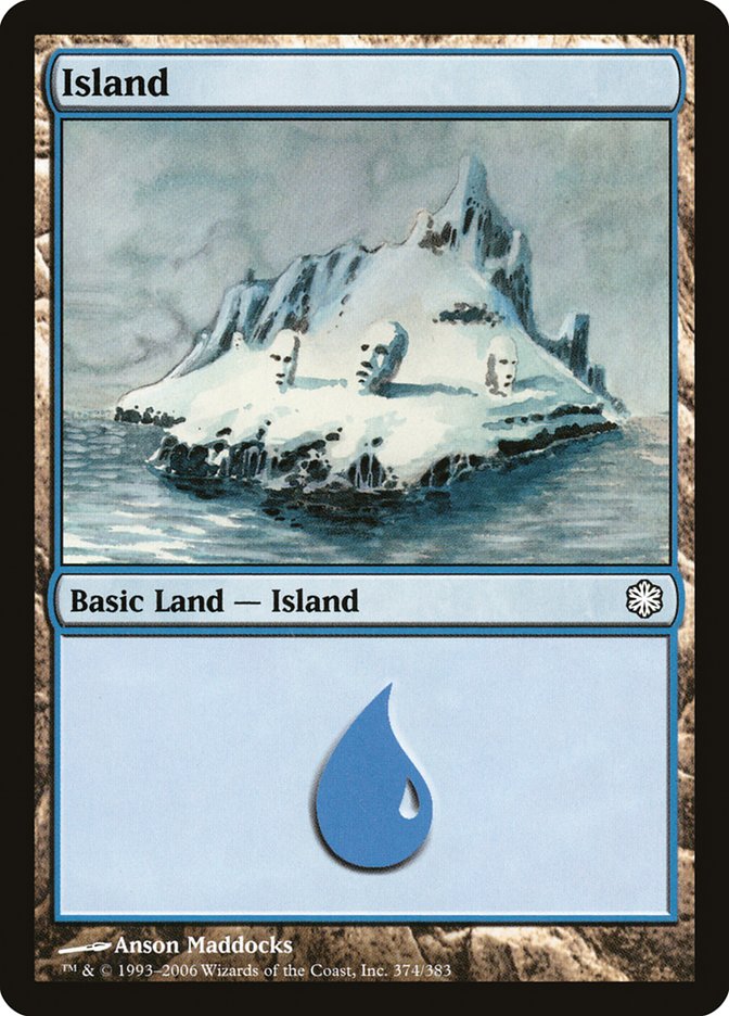 Island (374) [Coldsnap Theme Decks] | Rock City Comics